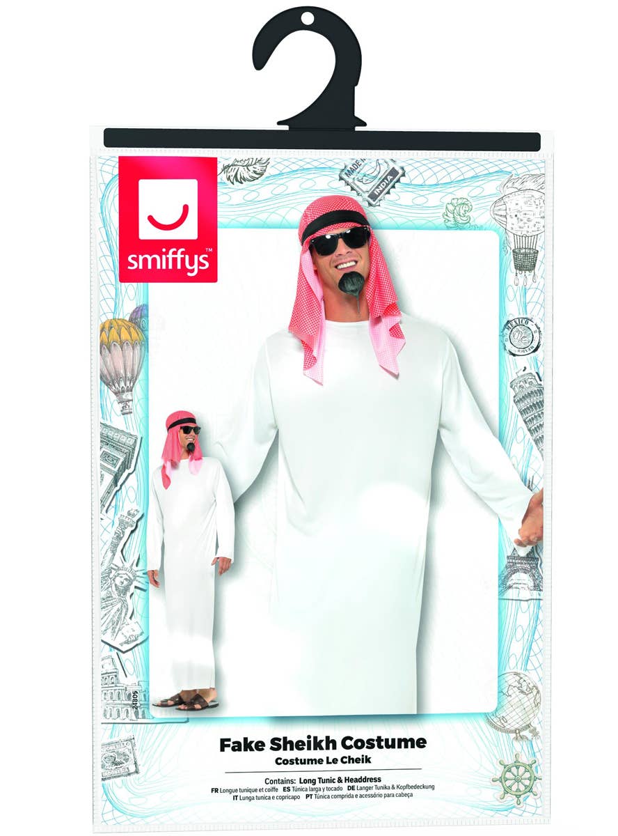 Desert Prince Adult Arab Costume - Pack  Image