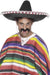 Adult's Black Straw Mexican Sombrero Hat Costume Accessory