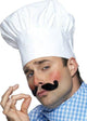 White Gourmet Chef Puff Top Costume Hat  