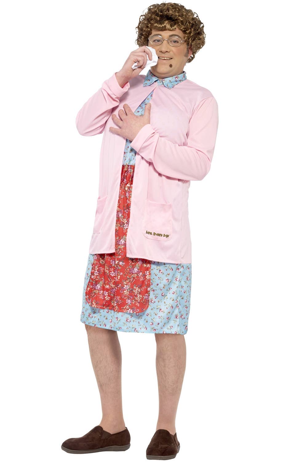 Agnes Brown Mrs Browns Boys Men's Novelty Funny Fancy Dress Costume Back View