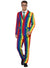 Deluxe Over the Rainbow Men's Stand Out Costume Suit - Front Image