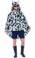Men's Cow Themed Novelty Party Poncho - Main Image