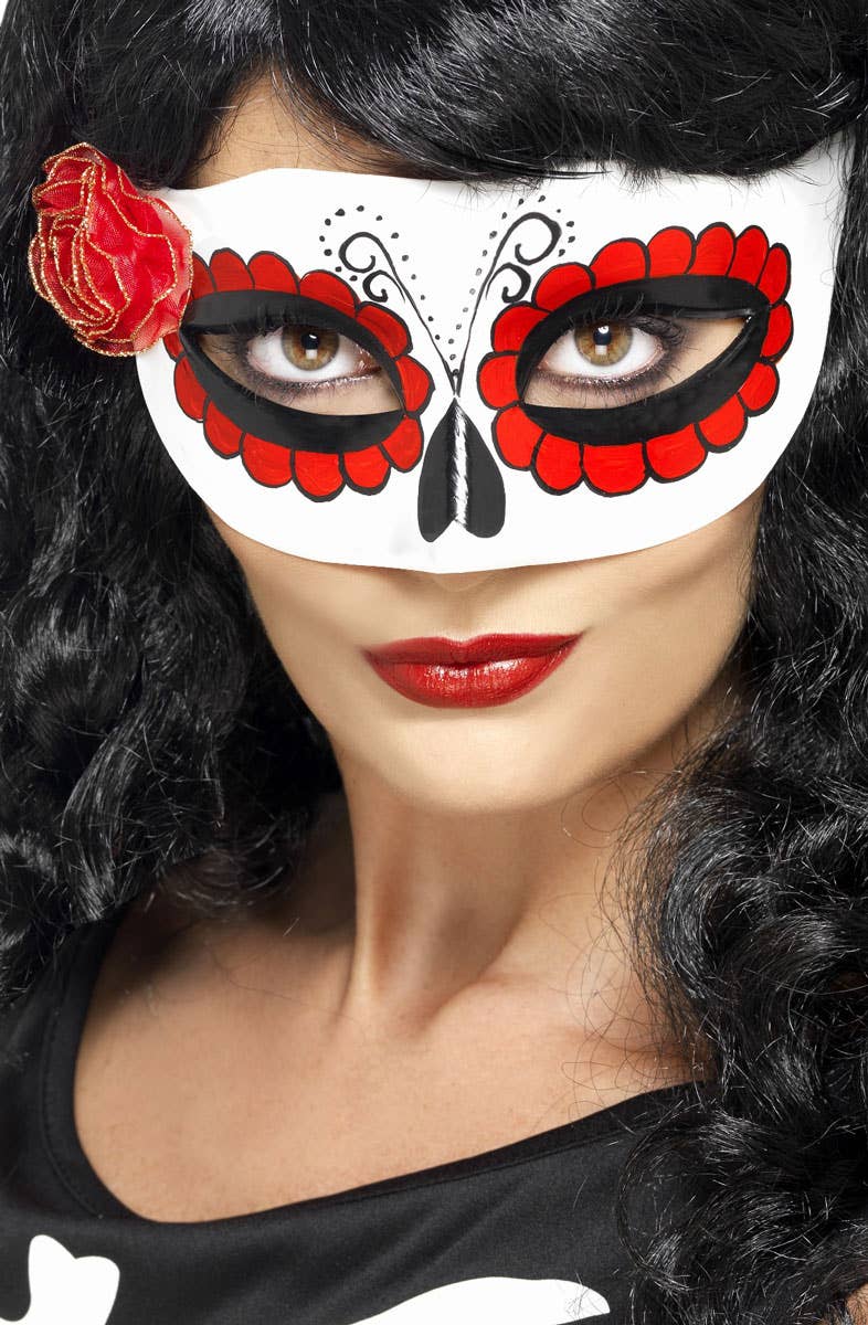 Day of the Dead Women's Mexican Masquerade Mask