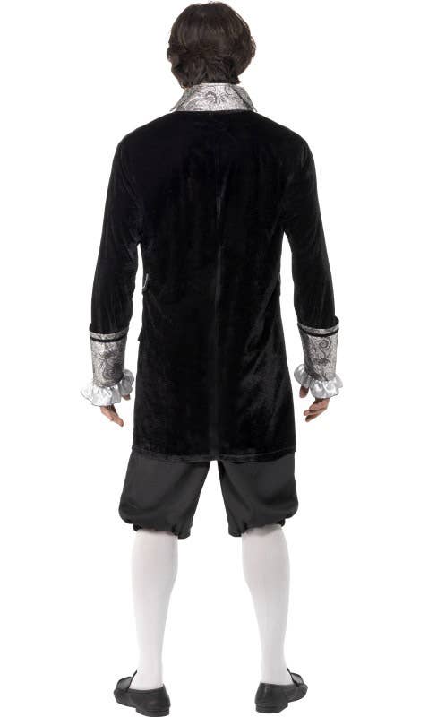 Men's Gothic Vampire Halloween Costume Back Image