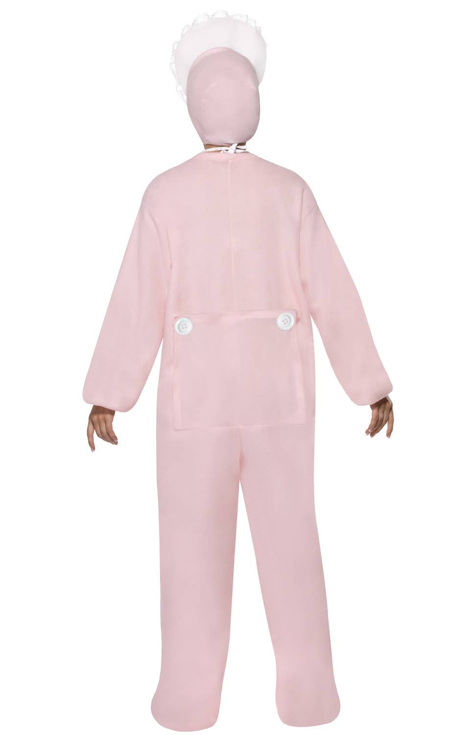 Novelty Women's Pink Baby Girl Romper Jumpsuit Costume Back View