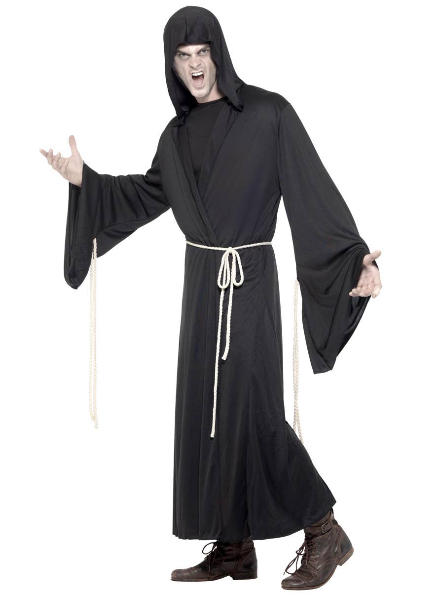 Men's Grim Reaper Budget Halloween Costume - Side Image