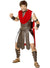 Brown Leather Look Men's Roman Gladiator Costume - Main Image