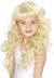 Girl's Long Curly Blonde Costume Wig with Fringe