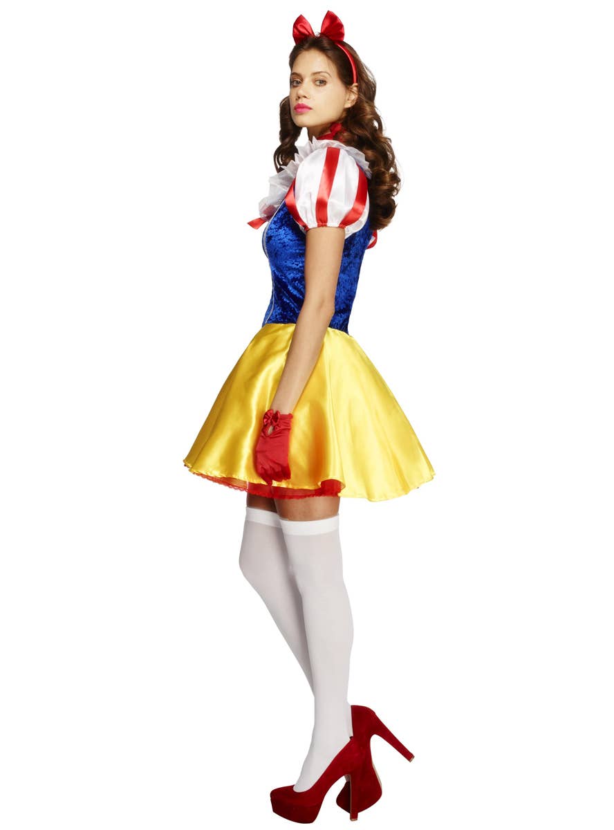 Women's Sexy Fairytale Snow White Costume Side Image