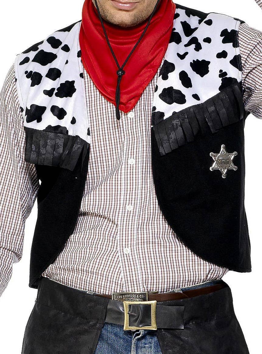 Men's Outback Cowboy Costume Close Front Image