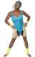 Lets Get Physical Men's Funny Aerobics Instructor Workout Costume Image 1
