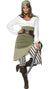 Women's Shipmate Sweetie Pirate Costume with Khaki Green Skirt- Main Image