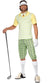 Men's Gone Golfing Sport Men's Fancy Dress Costume Main Image