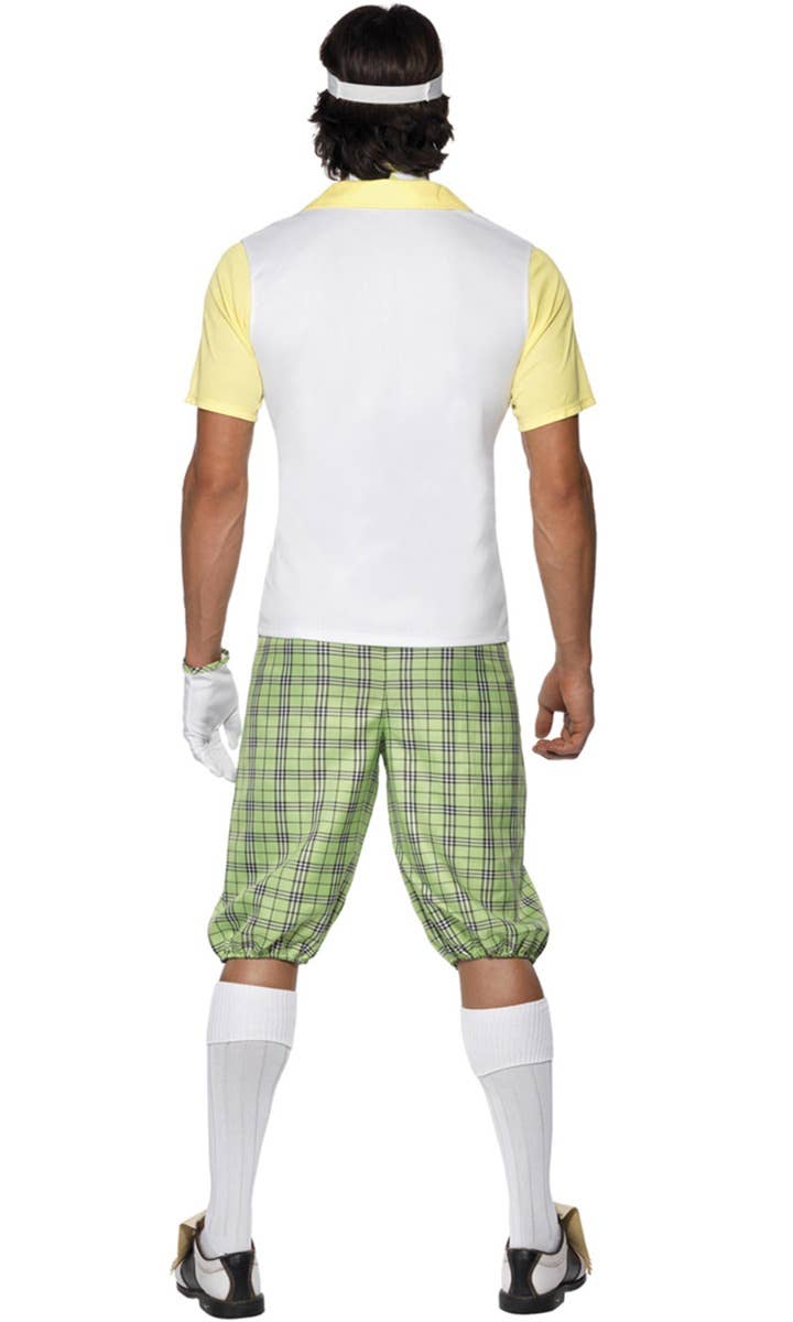 Men's Gone Golfing Sport Men's Fancy Dress Costume Back Image