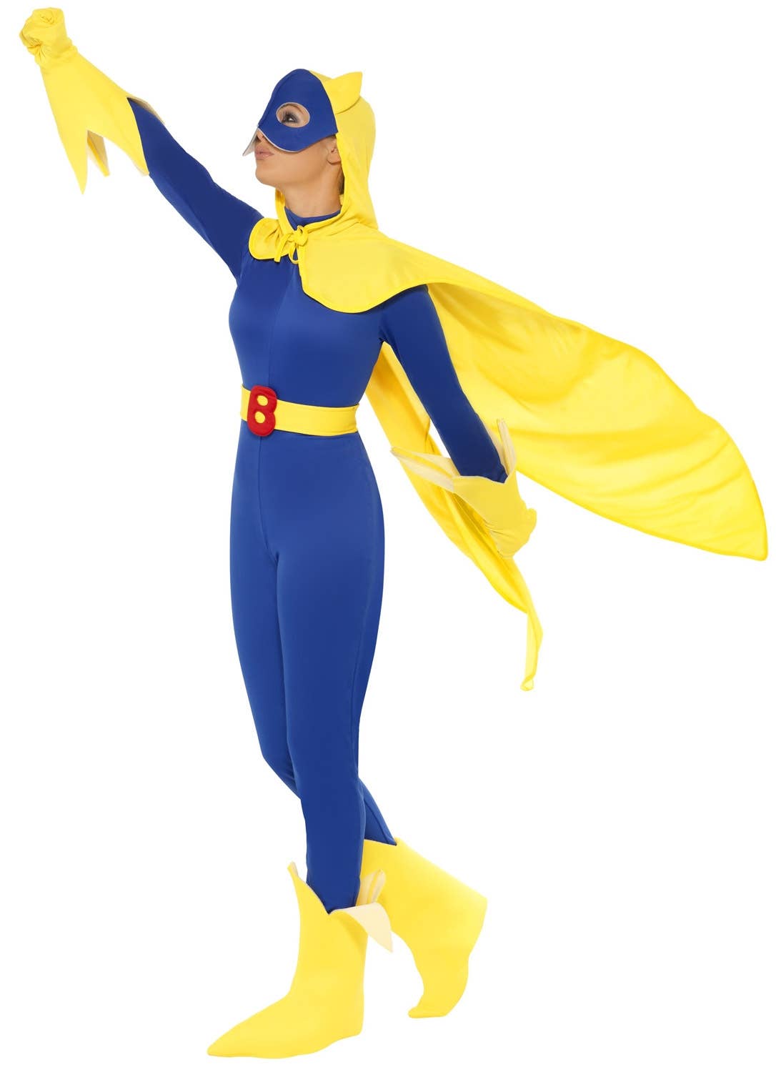 Women's Superhero Bananaman Costume Image 2