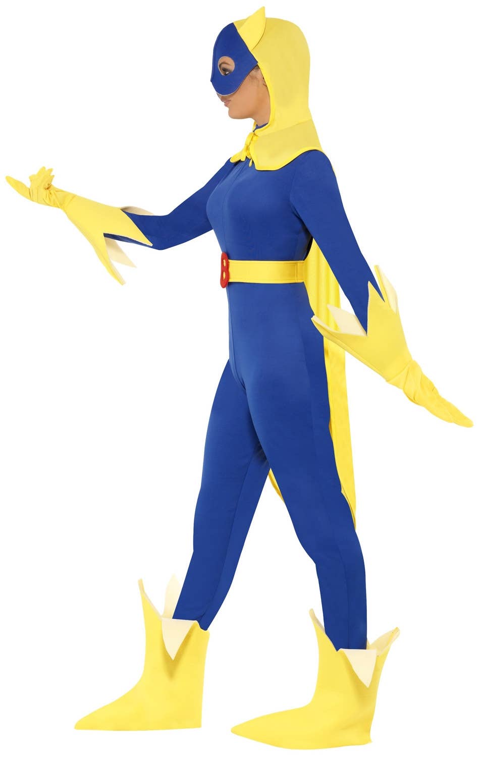 Women's Superhero Bananaman Costume Image 3