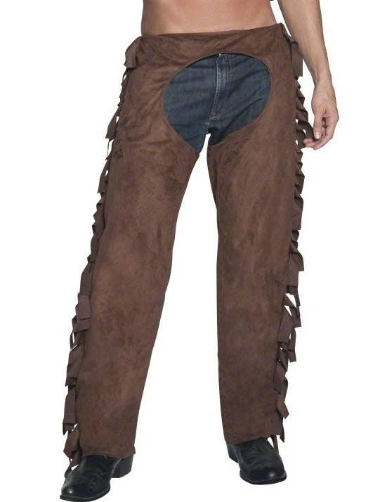 Men's Sexy Ride em' High Cowboy Costume - Close Up Image 1