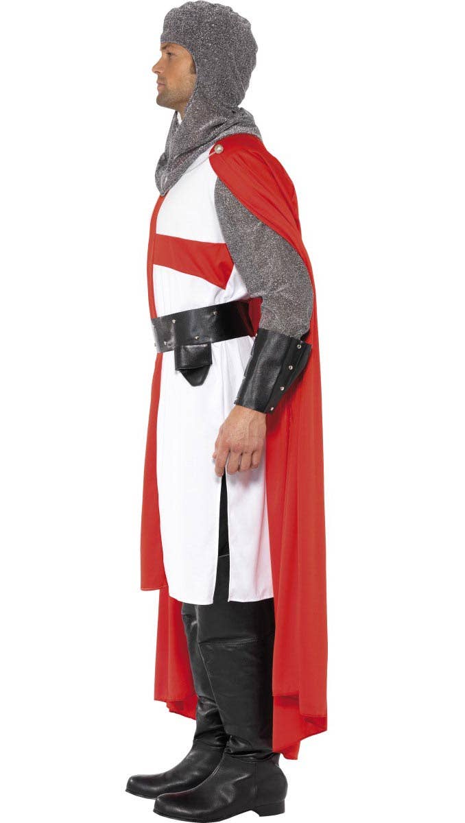 Medieval Knight Men's Historical Fancy Dress Costume Side