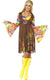 Image of Groovy 1970s Plus Size Retro Hippie Women's Costume - Front View