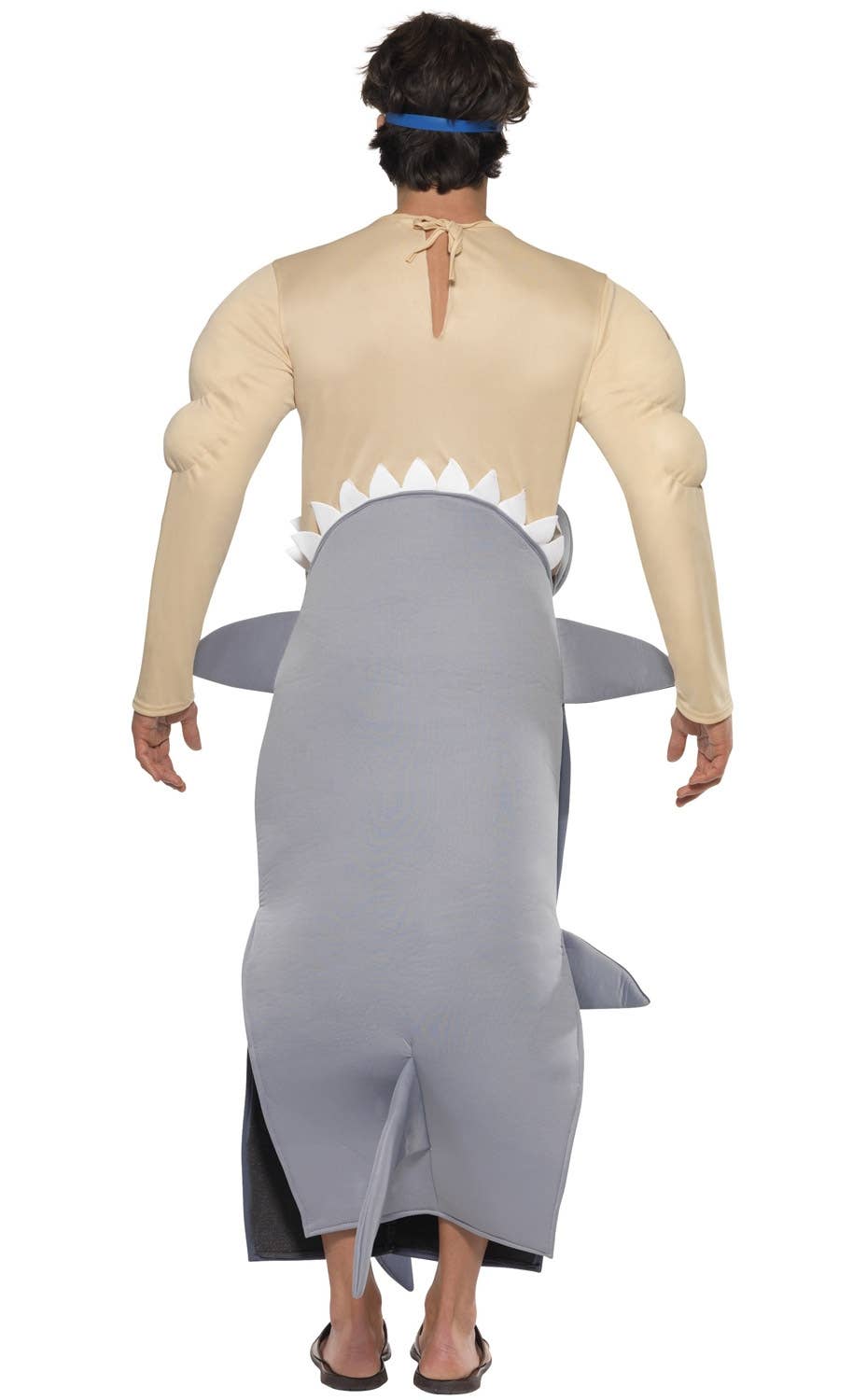 Funny Adult's Man Eating Shark Costume Image 3