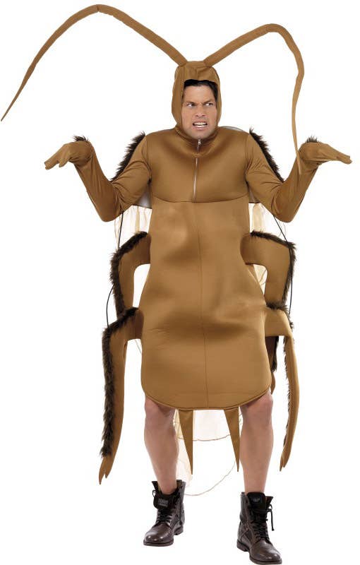 Men's Novelty Cockroach Bug Costume Front View