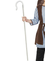 Extendable Long White Shepherd Crook Costume Accessory Main Image