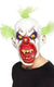 Full Head Rubber Latex Scary Clown Costume Mask for Adults