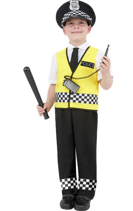 Police Officer Boys Costume