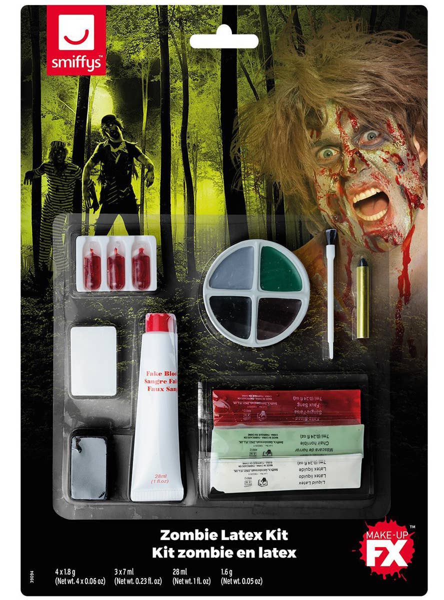 Complete Zombie Makeup Kit - Image 1