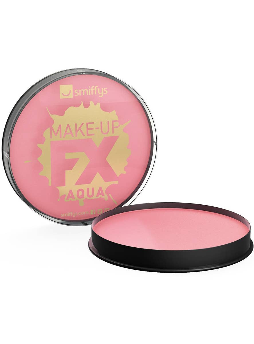 Pink Cake Makeup Water Based Special Effects Compact Face Paint - Alt Image