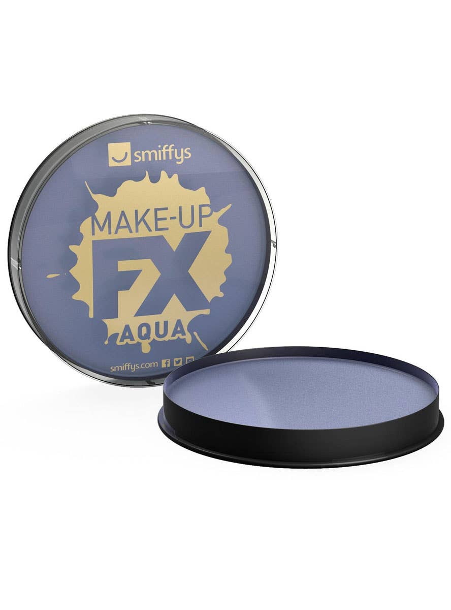 Purple Cake Makeup Water Based Special Effects Compact Face Paint - Alt Image