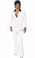 Image of Saturday Night Fever Men's Plus Size 70's Costume - Front View