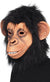 Adult's Overhead Latex Chimp Mask with Faux Fur Costume Accessory Main Image