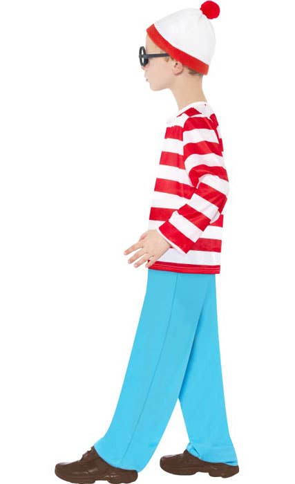 Kid's Where's Wally Book Week Costume Alt  Side View