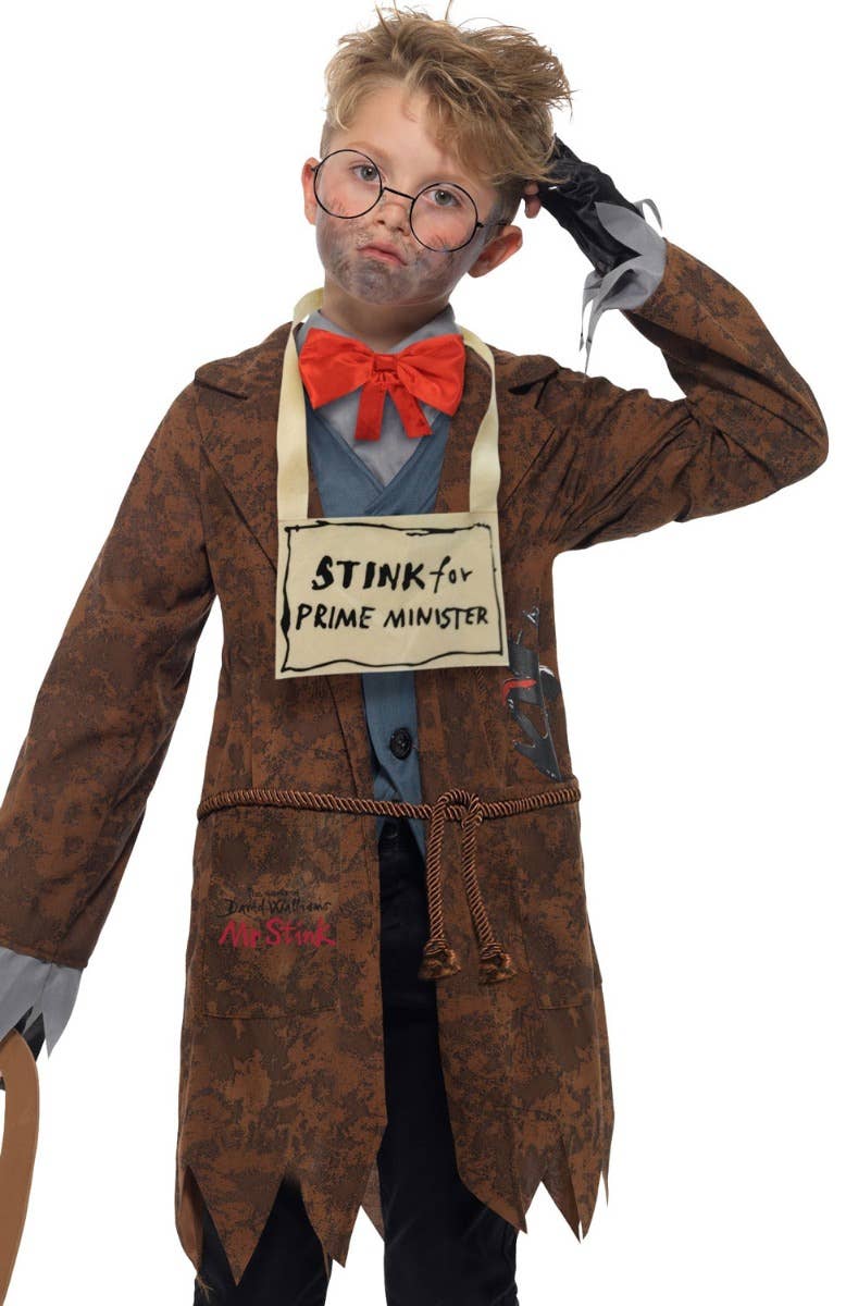 Mr Stink David Walliams Boy's Book Week costume Close Image