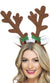 Brown Christmas Reindeer Antlers on Headband Main Image