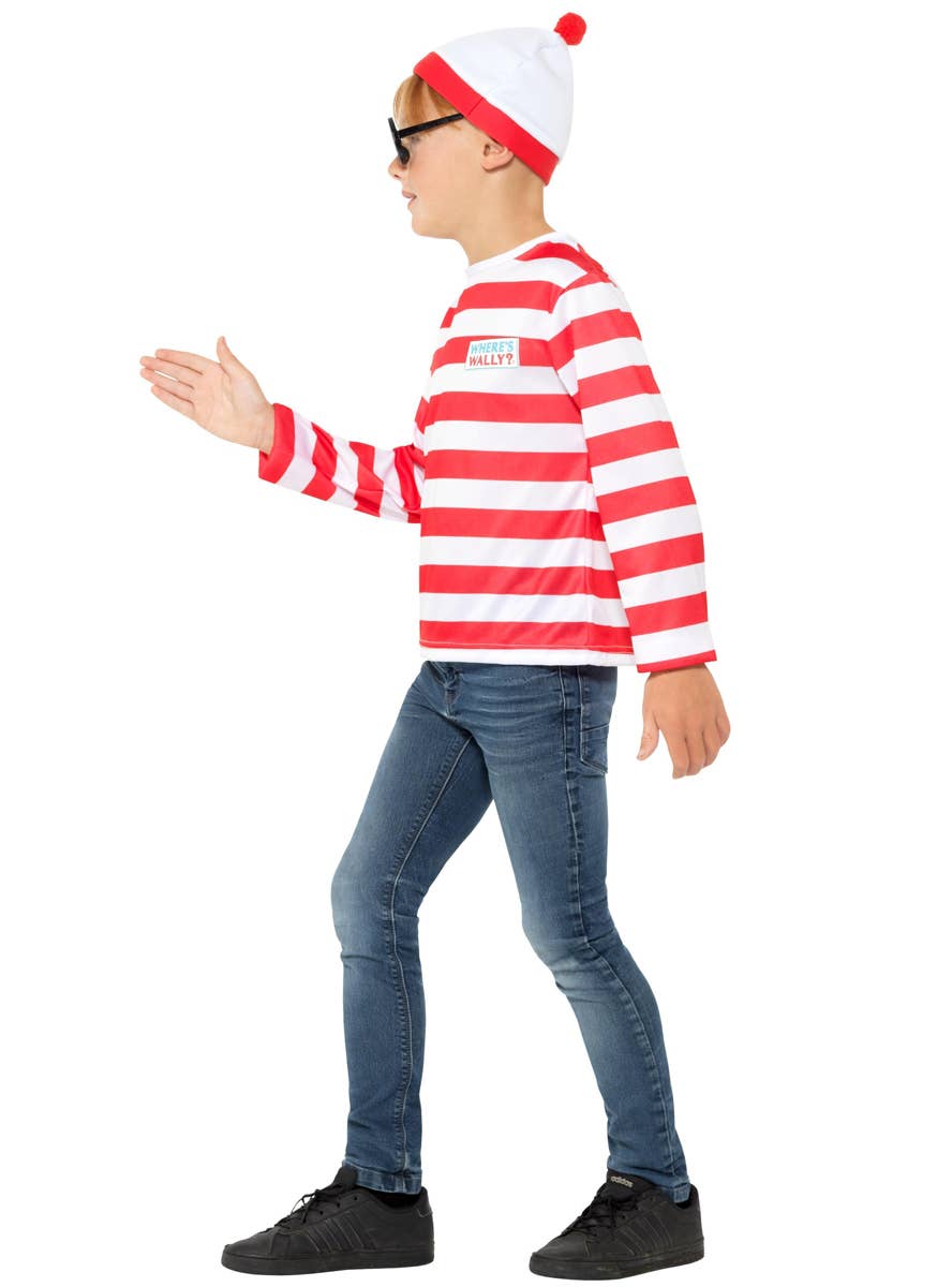 Image of Where's Wally Boys Instant Kit Book Week Costume - Side Image