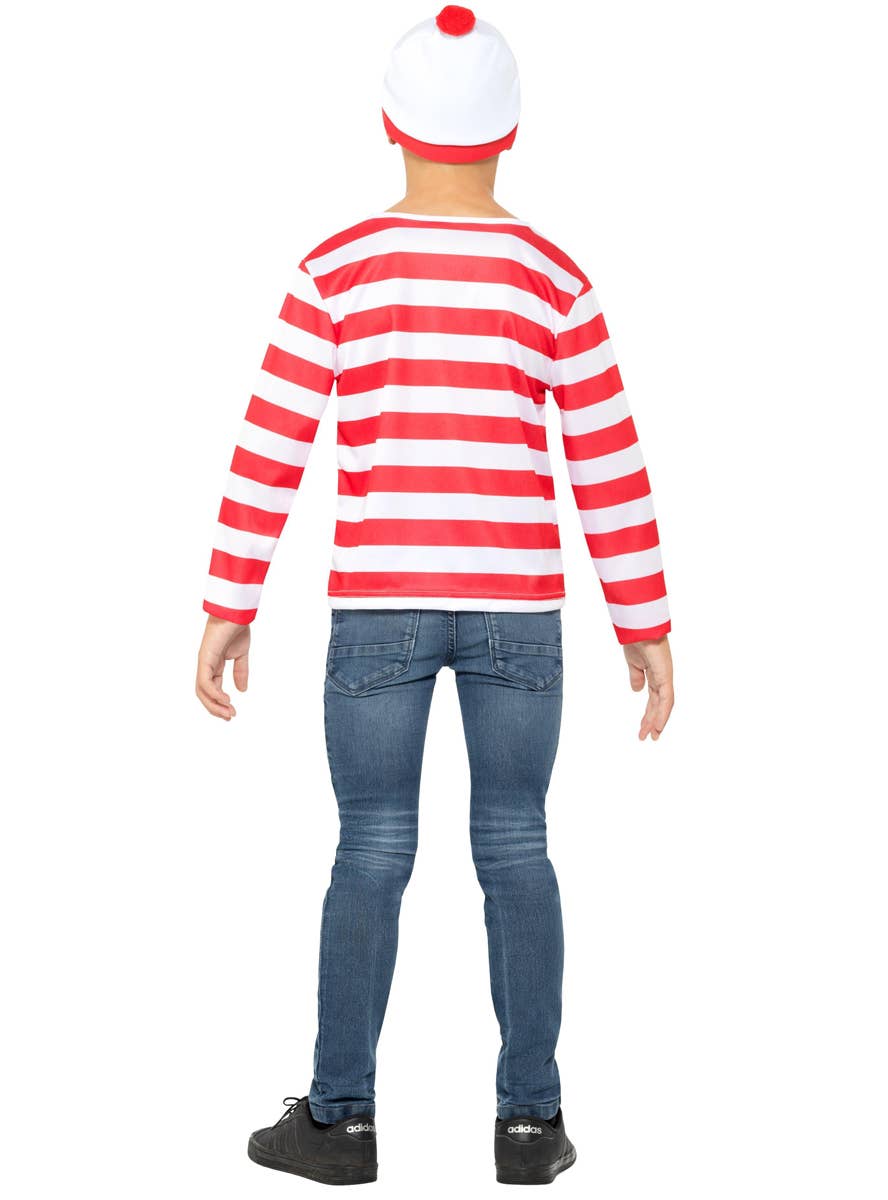 Image of Where's Wally Boys Instant Kit Book Week Costume - Back Image