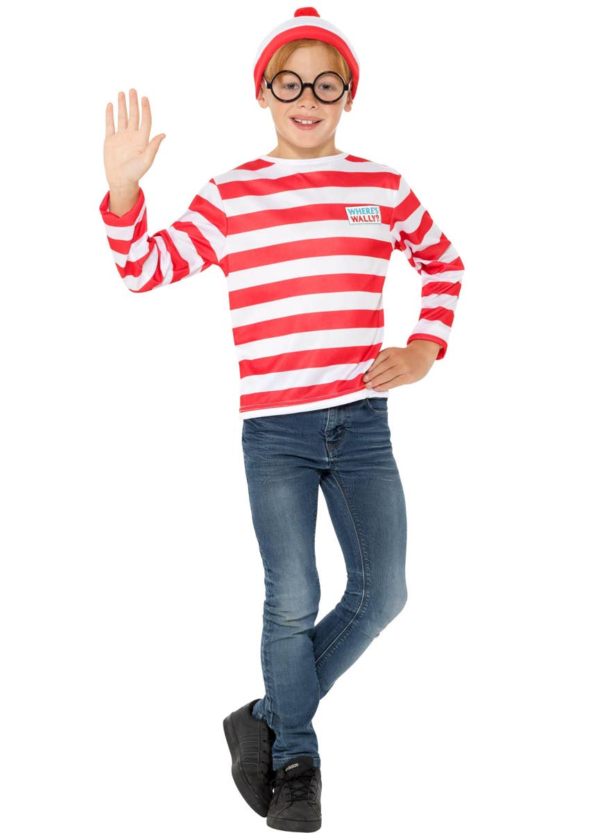 Image of Where's Wally Boys Instant Kit Book Week Costume - Front Image
