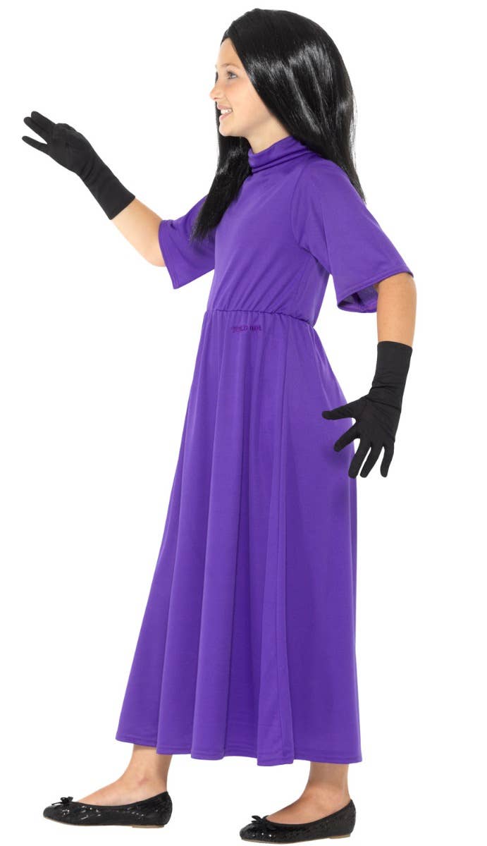 The Witches Girls Grand High Witch Roald Dahl Book Week Costume Side Image