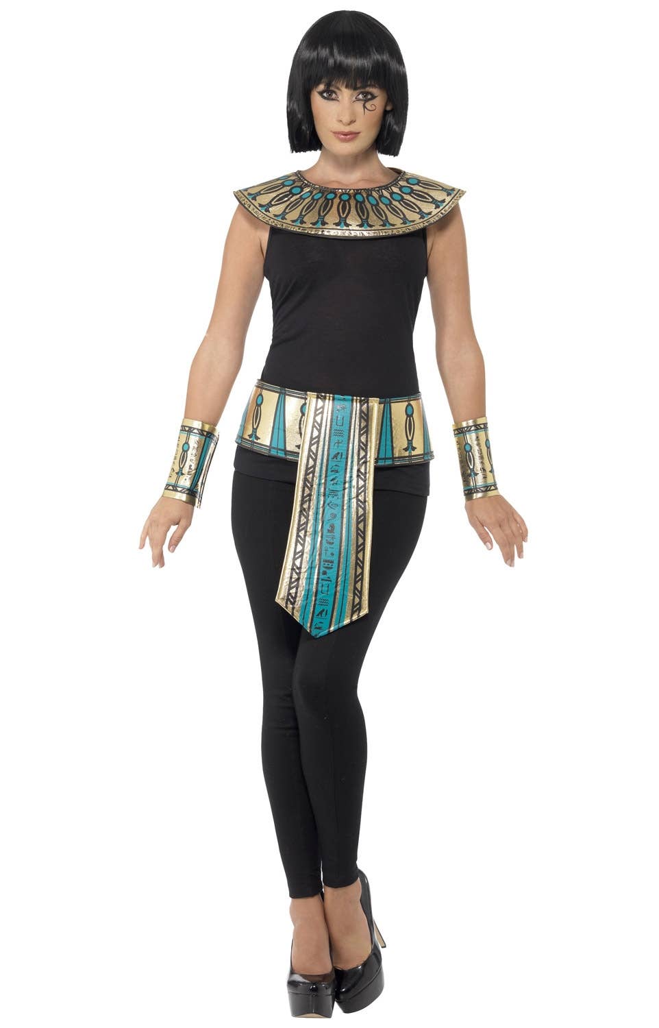 Egyptian Cleopatra Costume Accessory Kit - Main Image