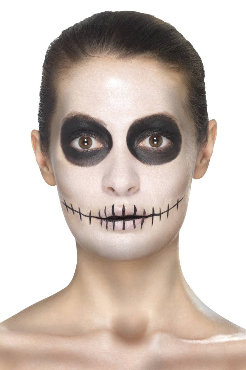 Women's Sugar Skull Day of the Dead Costume Makeup Kit 4