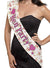 Deluxe Hen's Night Vintage Floral Print Party Sash