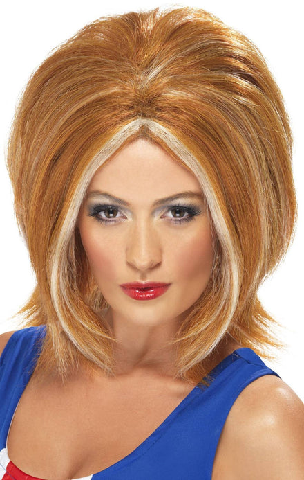 Spice Girls Ginger Spice Costume Wig