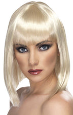 Image of Glam Short Blonde Costume Wig