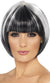 Black and White Quirky Women's Halloween Bob Wig Main Image