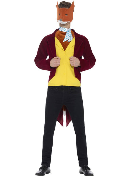 Roald Dahl Fantastic Mr Fox Men's Book Week Costume Front Image