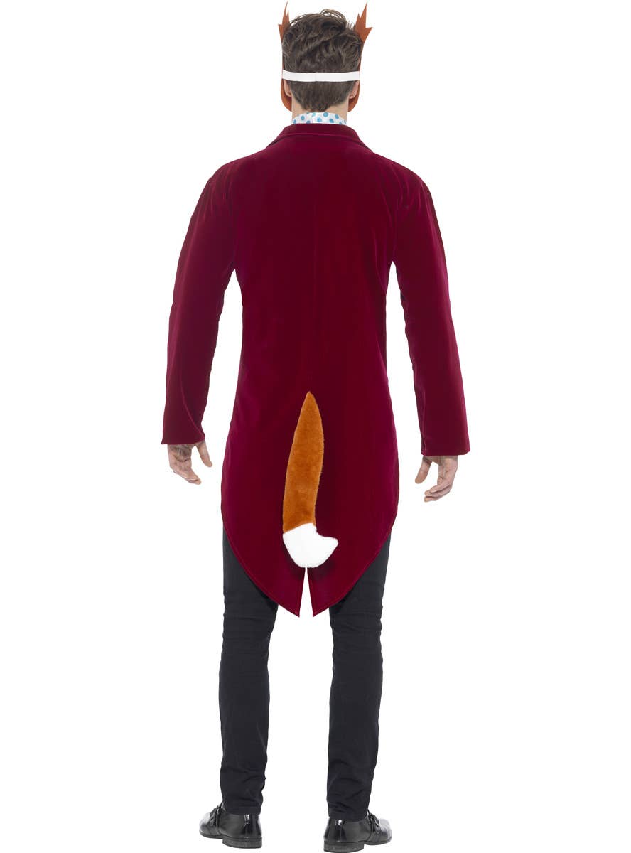 Roald Dahl Fantastic Mr Fox Men's Book Week Costume Back Image