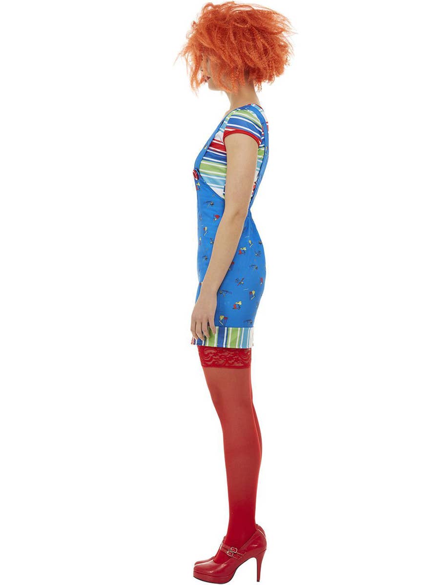 Women's Chucky Halloween Costume - Side Image