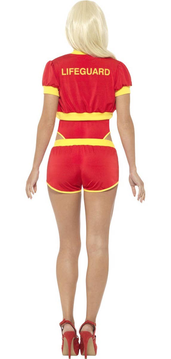 Sexy Red TV Lifeguard Womens Costume | Womens Baywatch Costume